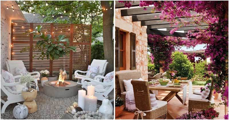 16 Romantic Backyard Garden Ideas