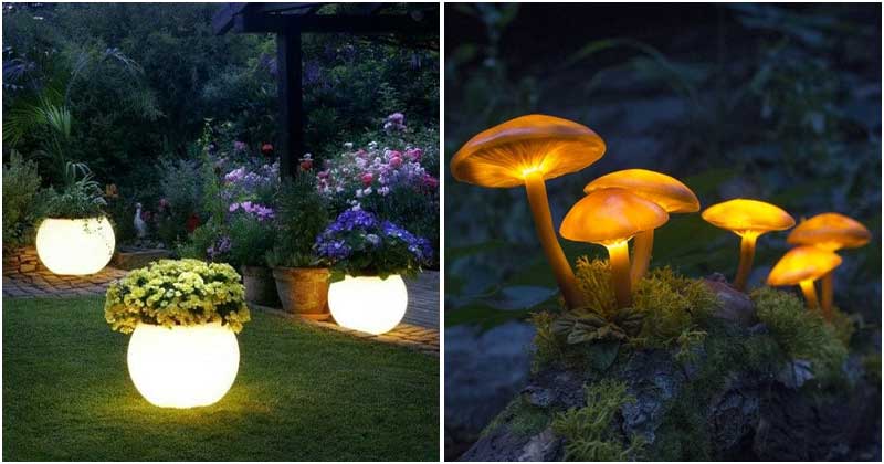 19 Impressive Light Ideas For Your Garden Yard At Night