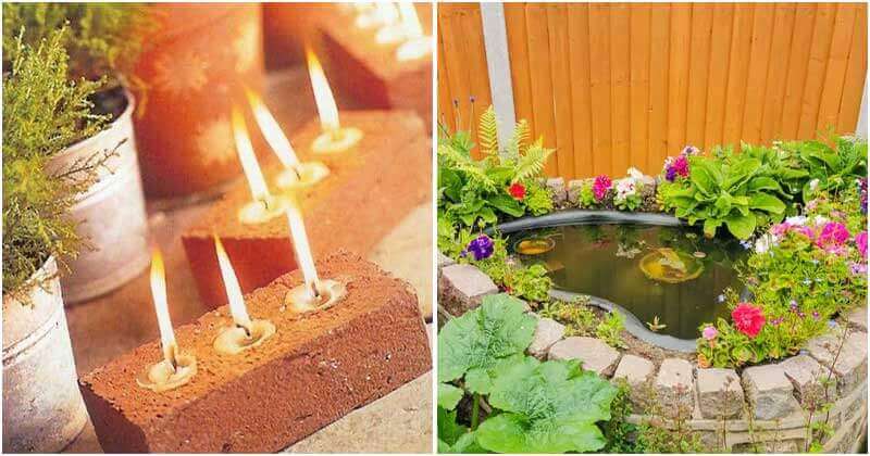 22 Creative Ways To Upgrade Your Old Bricks In The Garden