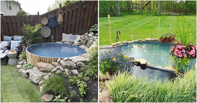 14 Inspiring Small Garden Pond Ideas
