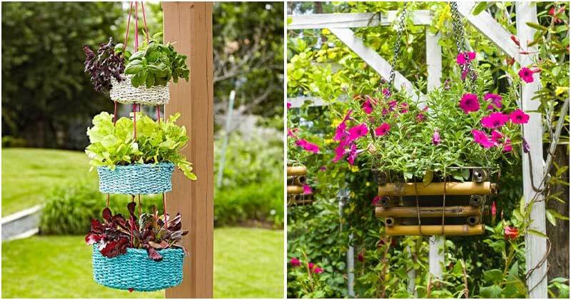 20 Beautiful Hanging Ideas For Outside Landscaping