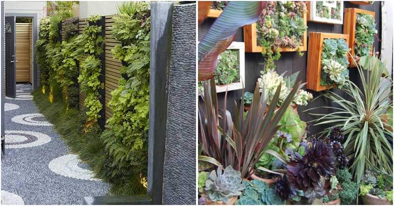 20 Spectacular Garden Wall Decor Ideas
