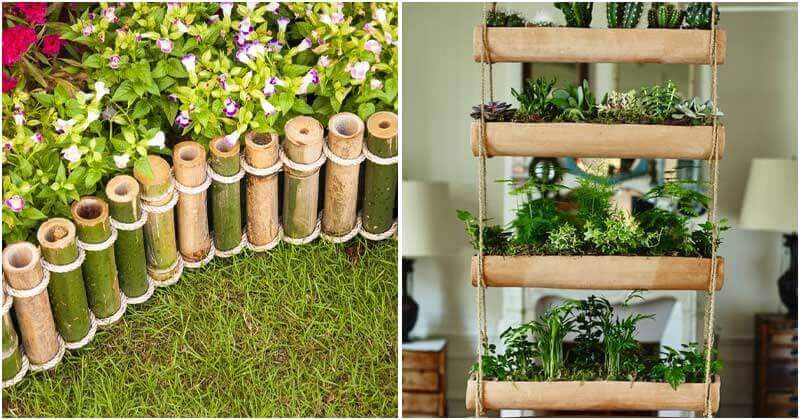 21 Creative Bamboo Ideas For Your House and Garden