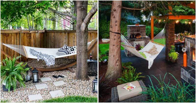21 Great Backyard Hammock Oasis Ideas