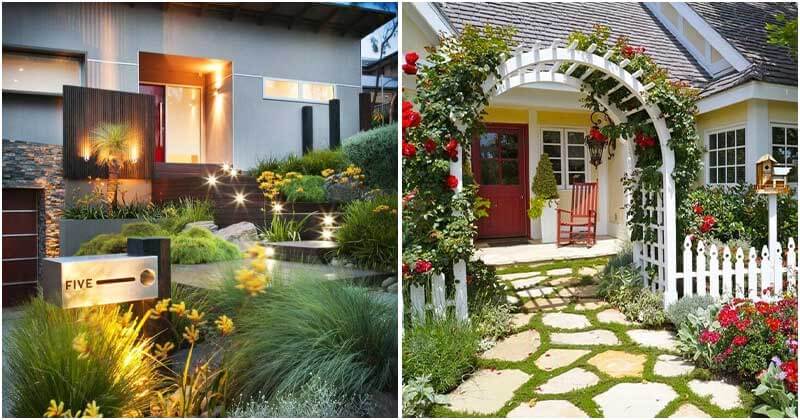 30 Beautiful Landscaping Ideas for Your Front Yards