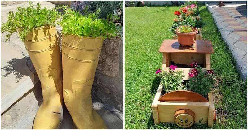Easy and Inexpensive DIY Garden Designs