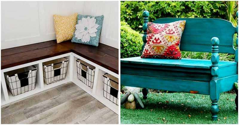 14 Beautiful DIY Benches That Your Home Would Crave
