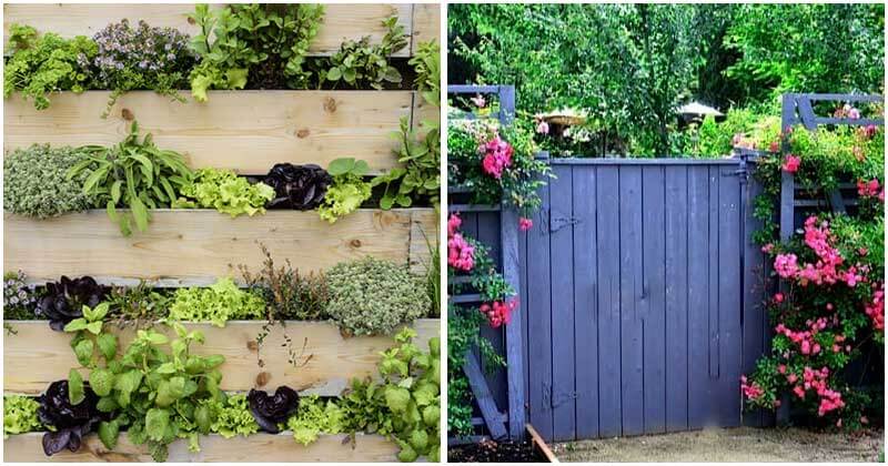 15 Easy DIY Garden Projects For Pallet Fence