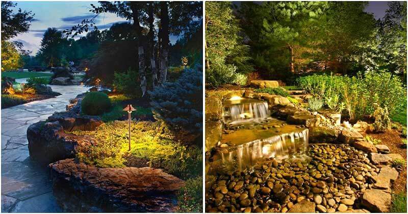 18 Eye-catching Landscape Lighting Ideas
