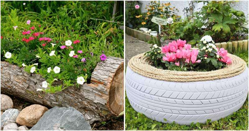 20 DIY Flower Garden Bed Ideas