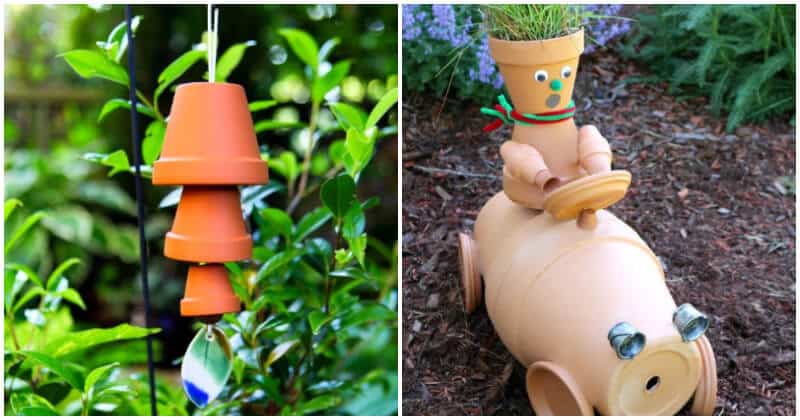 21 Easy to make And Creative DIY Clay Pot Projects For The Weekend