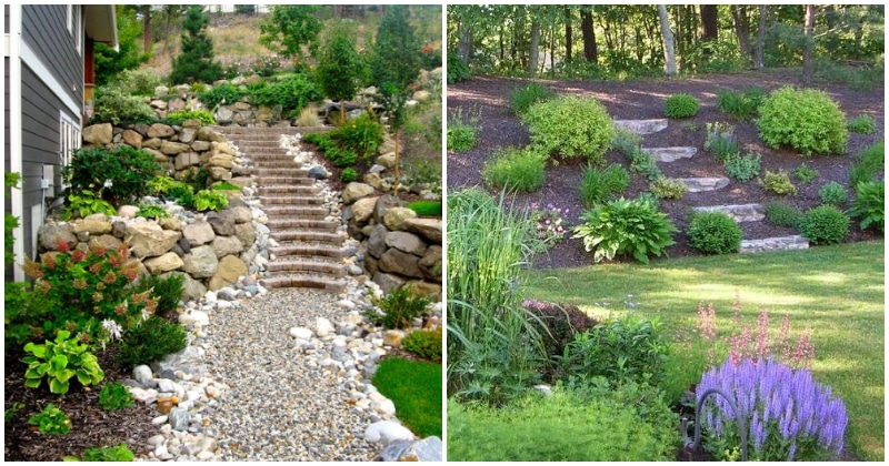 29 Appealing Slope Landscaping Ideas