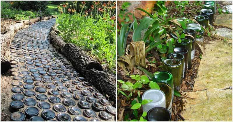 19 Creative Garden Projects Made Use Of Bottles