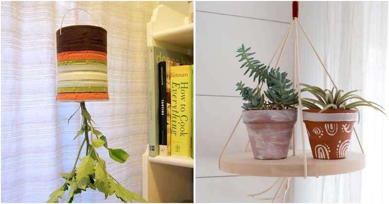 20 Creative and Easy DIY Hanging Planter Ideas
