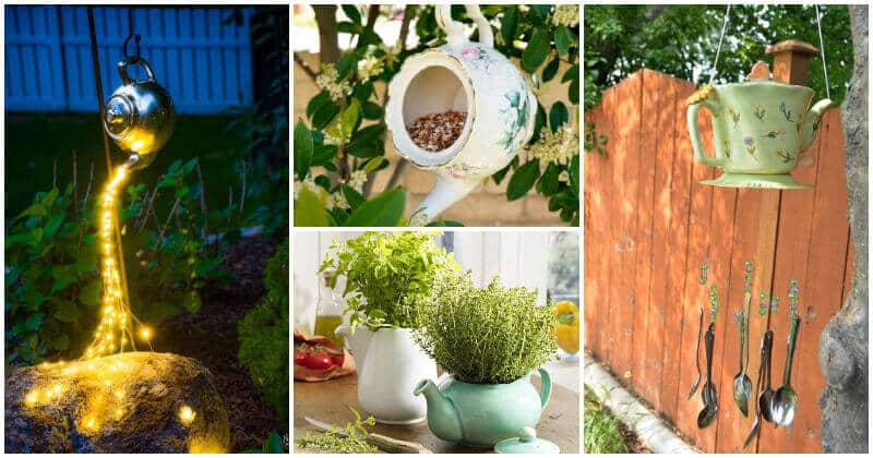 16 DIY Teapot Ideas For Garden