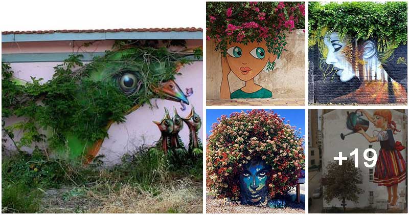 24 Amazing Nature Street Art Paintings