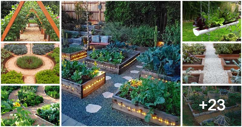 30 Amazing Vegetable Garden Ideas In, Backyard Kitchen Garden Design
