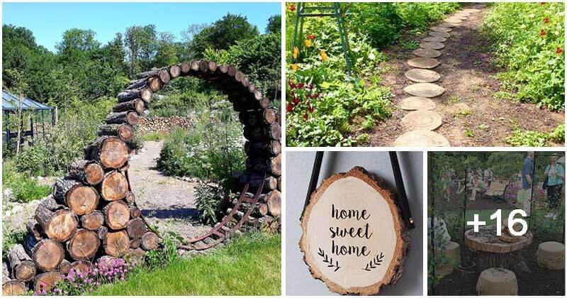 20 Mind-blowing Wood Slice Ideas For The Home And Garden