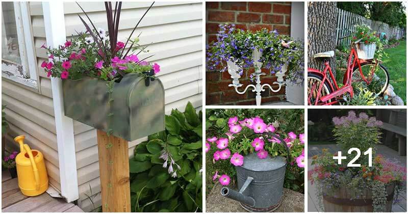 26 Easy-to-make Flower Planters