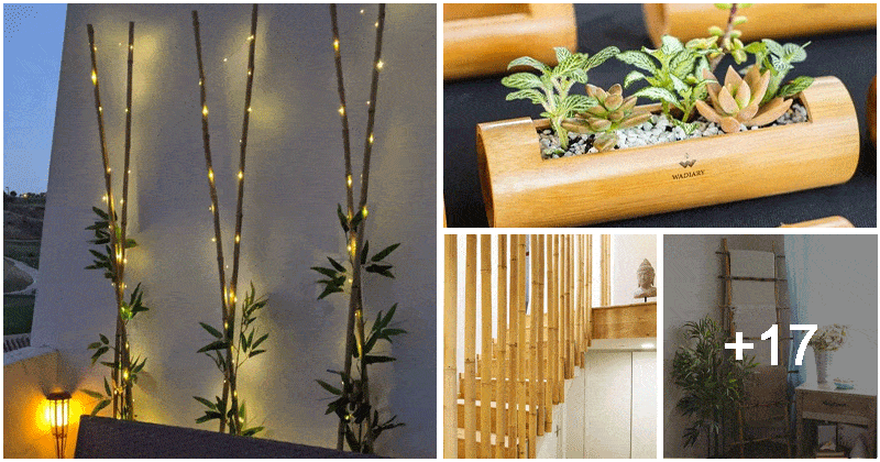 21 Creative Diy Bamboo Home Decor Ideas - Bamboo Home Decor