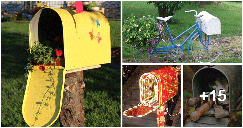 19 Creative DIY Unused Mailbox Ideas