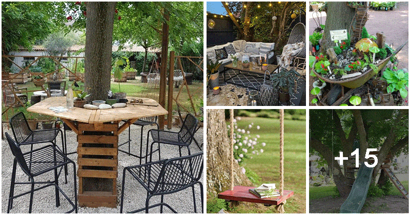 20 Easy and Fun Ideas for Big Trees In The Yard