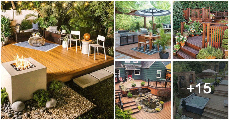 20 Shimmering Outdoor Deck Design Ideas