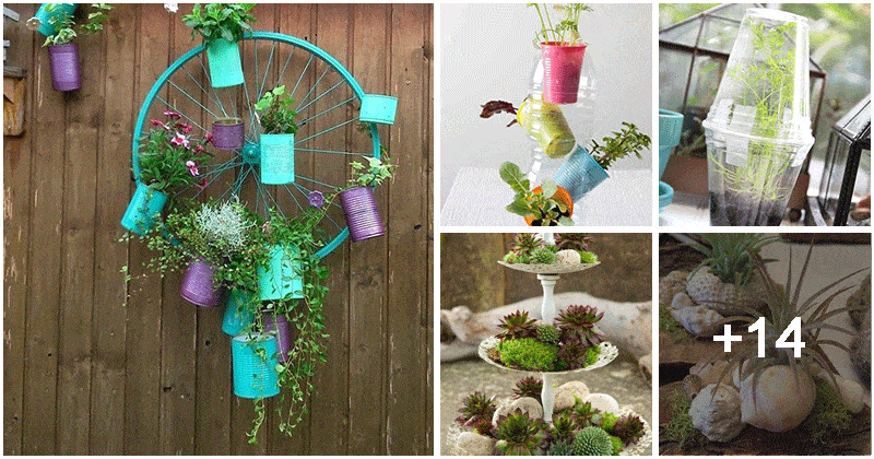 19 Cool and Fun Planter Craft Ideas