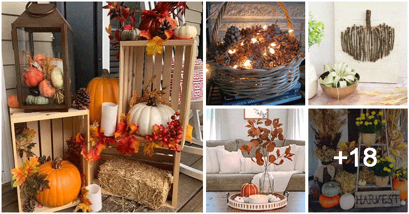 23 Easy and Cheap Fall Decorating Ideas