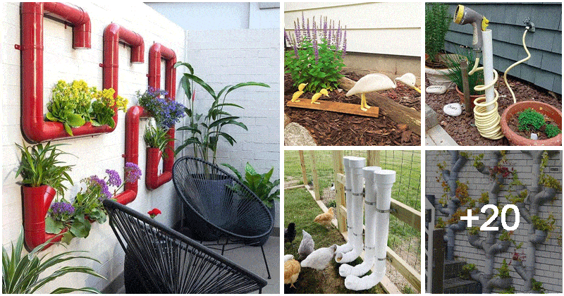 25 Easy DIY PVC Pipe Garden Projects