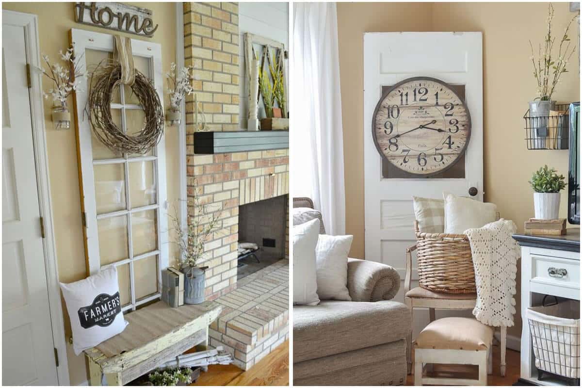 Rustic Home Decor Projects With Old Doors